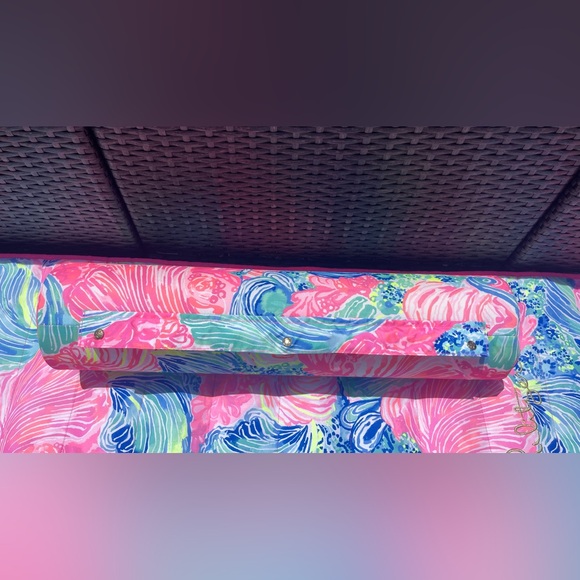 Lilly Pulitzer Beach Mat Splash Into Summer Beach Pool Roll Up Mat Pillow Yoga - Picture 8 of 16